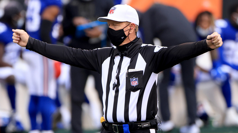 NFL referee Carl Cheffers