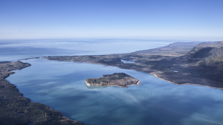 Lituya Bay aerial photo