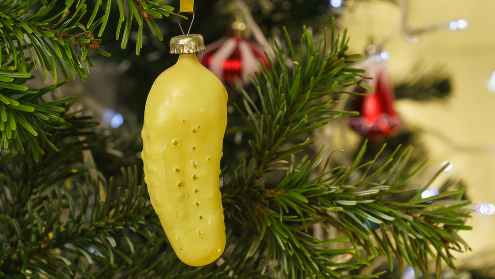 Another Christmas pickle waiting to be nabbed