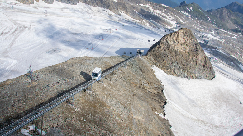 the Kitzsteinhorn Glacier