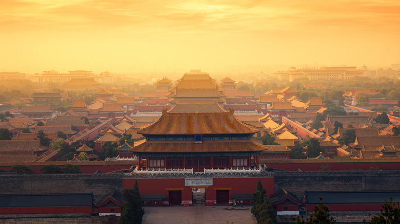 Sunrise over Forbidden City