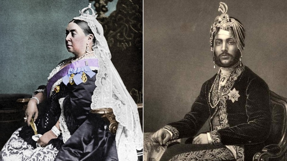 queen victoria, maharaja duleep singh