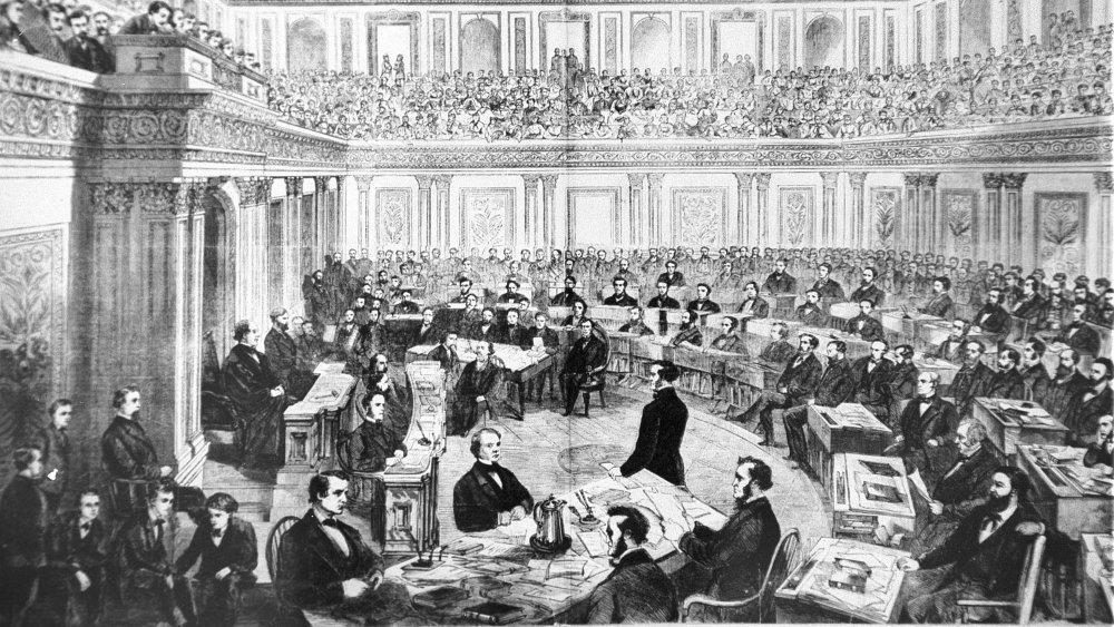 Andrew Johnson impeachment trial