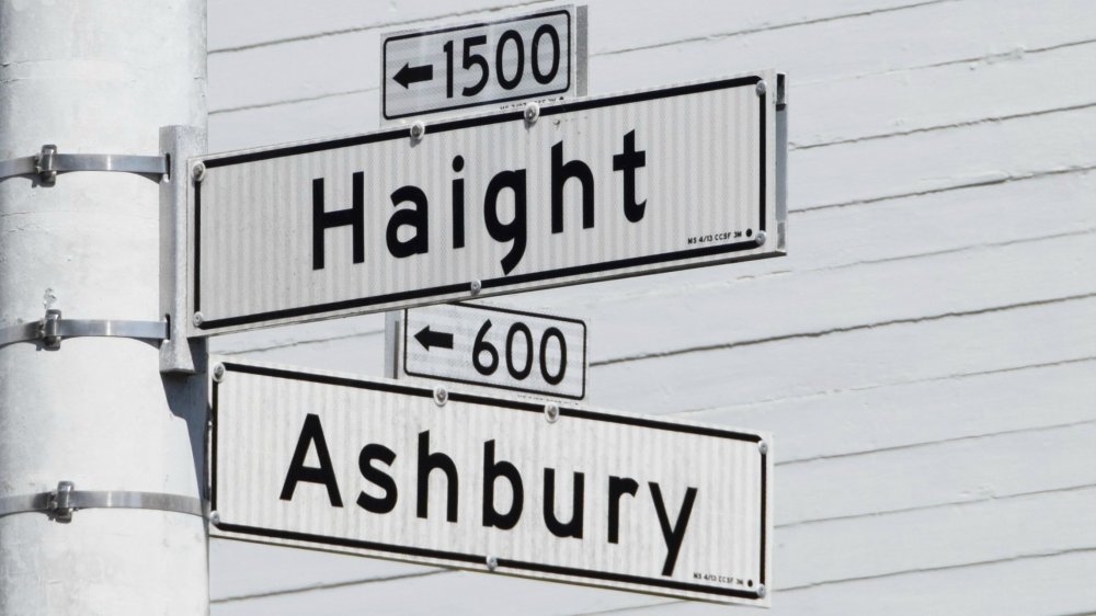 Haight-Ashbury street signs