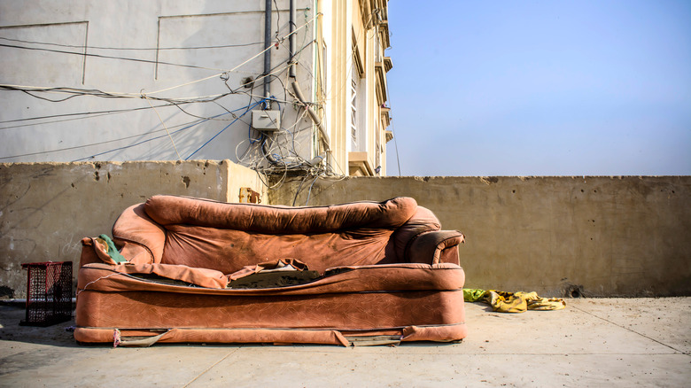 couch outdoors