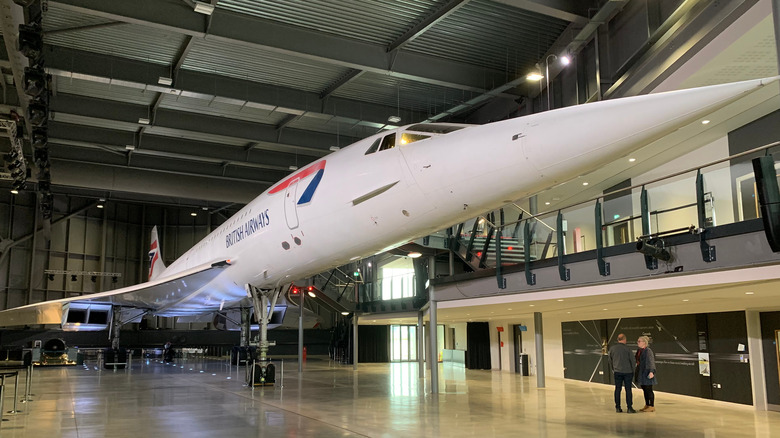 Concorde jet