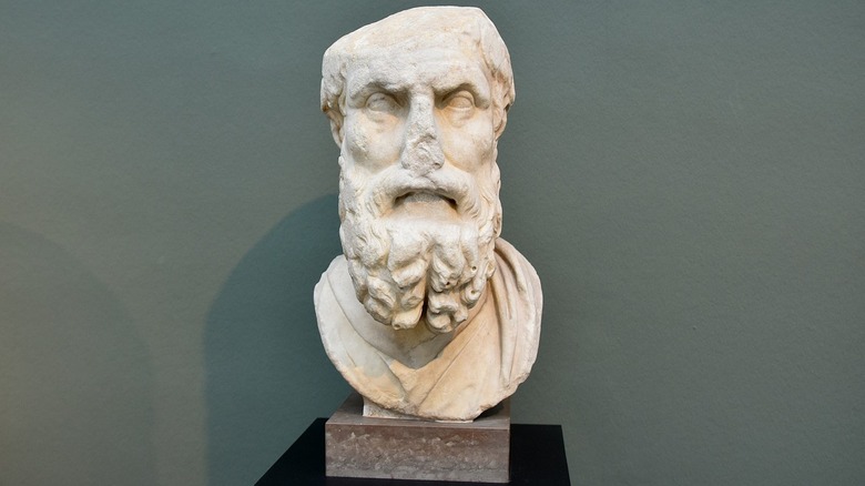 Bust of Epicurus