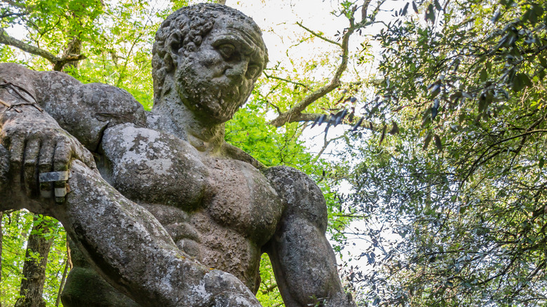 Giant sculpture in the Garden of Bomarzo