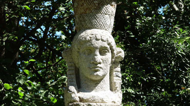 sculpture in the Garden of Bomarzo