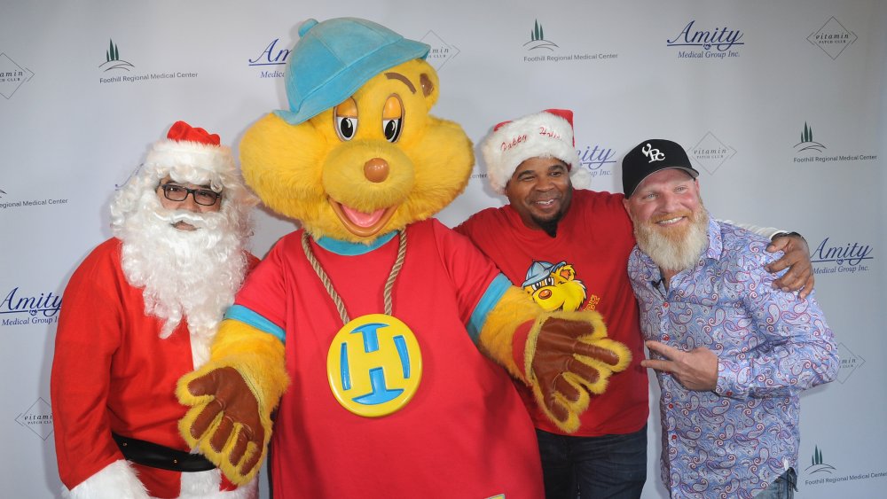 Hip-hop Harry at a Children's Miracle Holiday Event in 2017