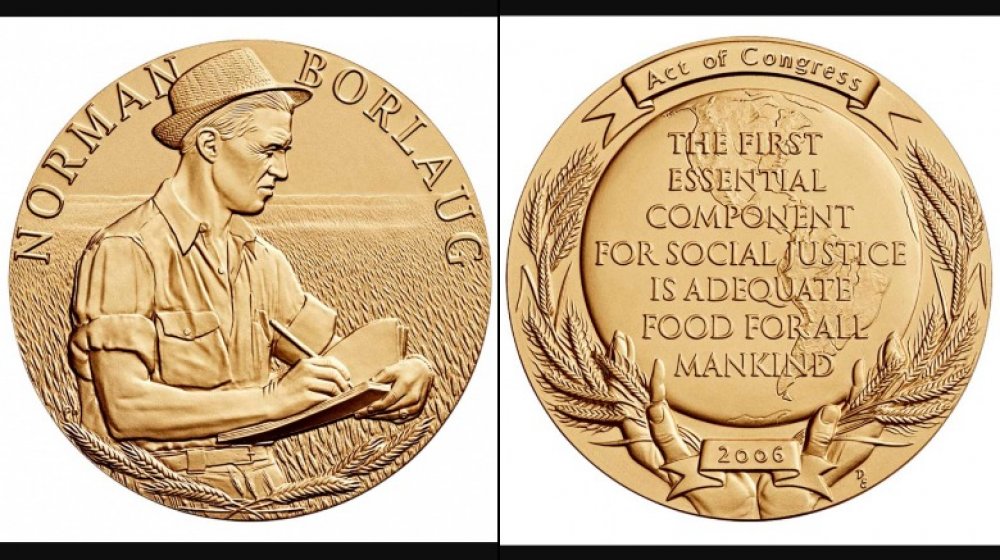 Norman Borlaug's Congressional Gold Medal