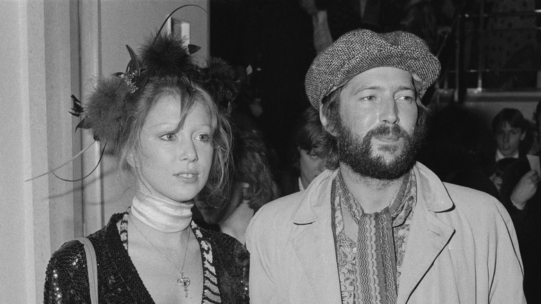 Eric Clapton and Pattie Boyd