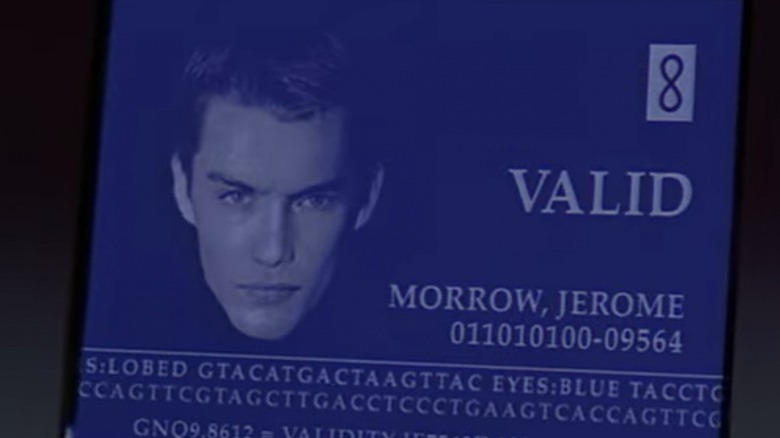 Close up of Jerome's "valid" genetic ID