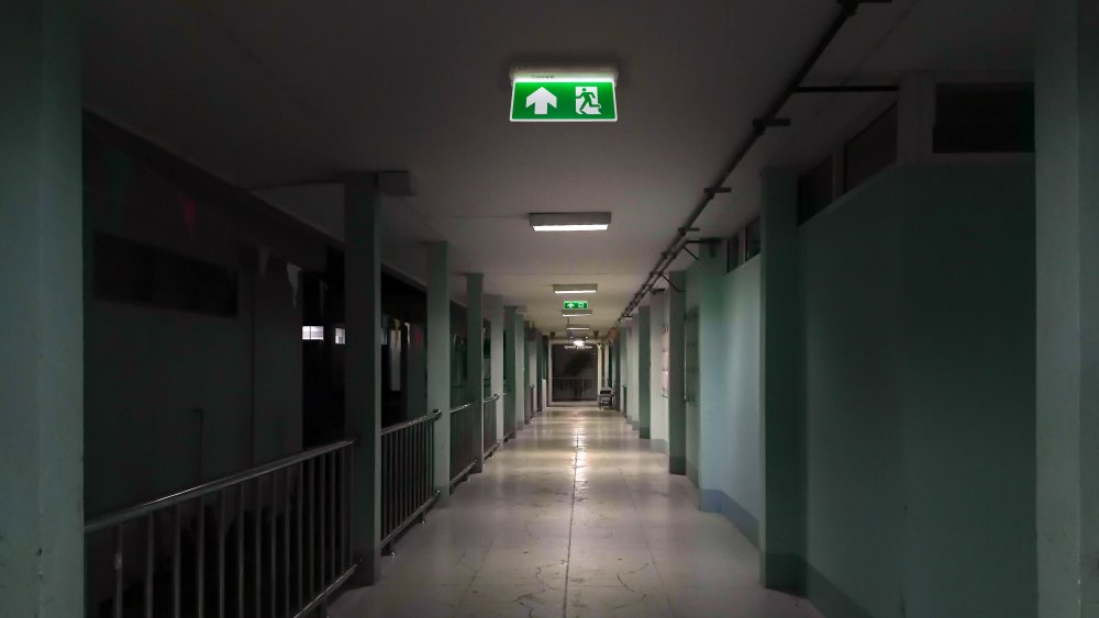 Hospital emergency exit