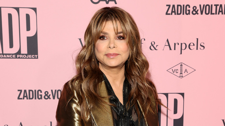 paula abdul at fashion event