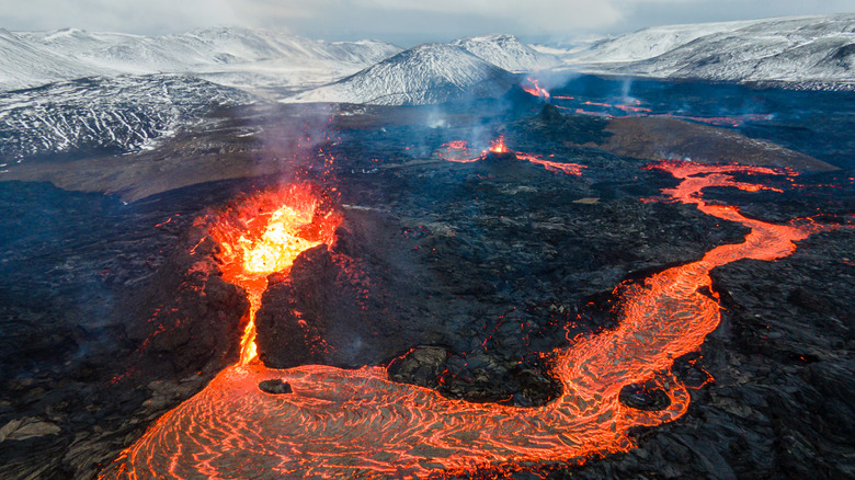 Volcanic landscape