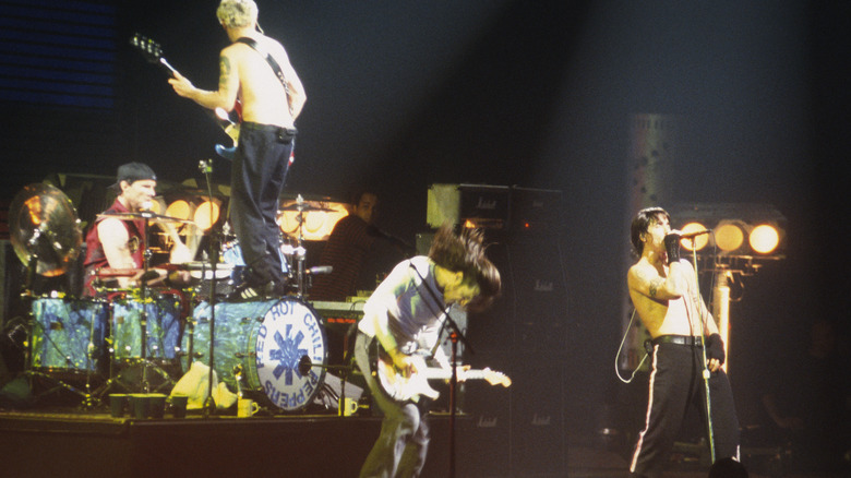 Red Hot Chili Peppers performing