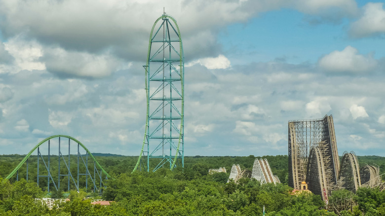 Kingda Ka Six Flags roller coaster