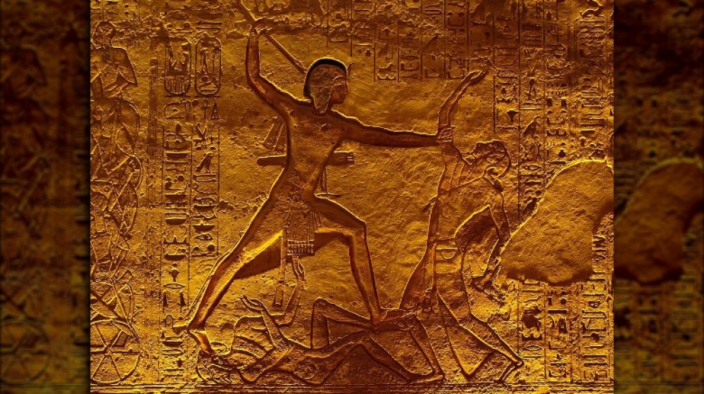 Ramses II at the Battle of Kadesh, The Sea Peoples