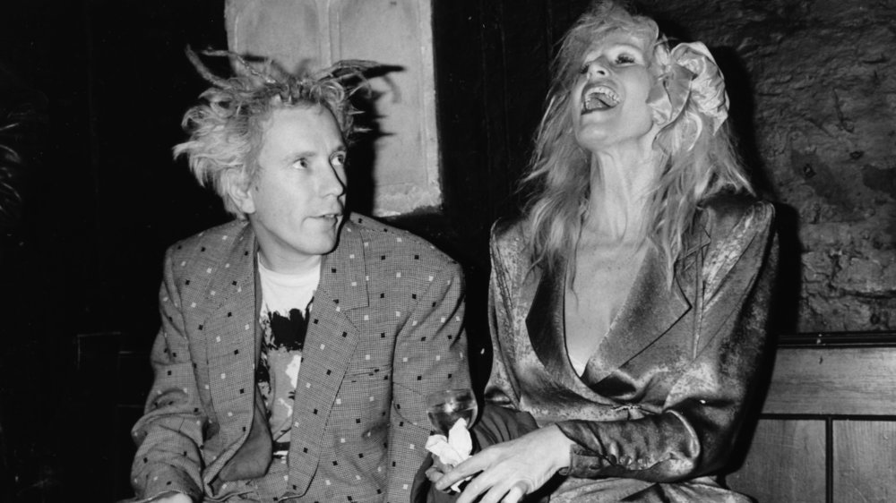 John Lydon and Nora Forster