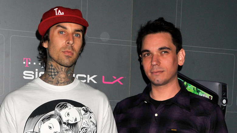 Travis Barker and DJ AM