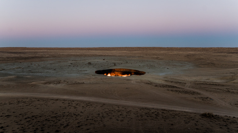 The Derweze Crater