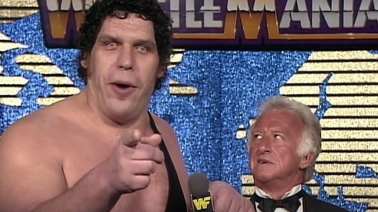 Bob Uecker interviews Andre the Giant