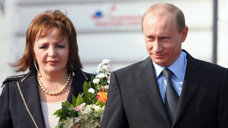 Lyudmila Putina and Vladimir Putin