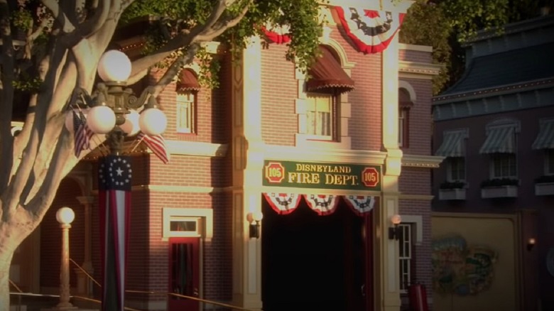 Disneyland Firehouse exterior