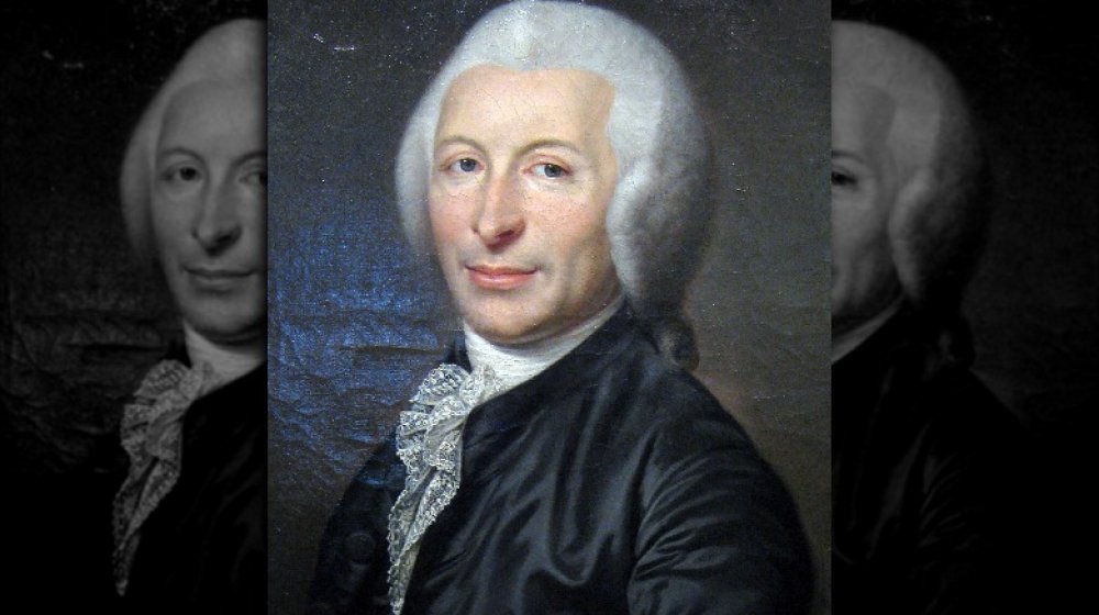 A portrait of the French doctor Joseph-Ignace Guillotin.