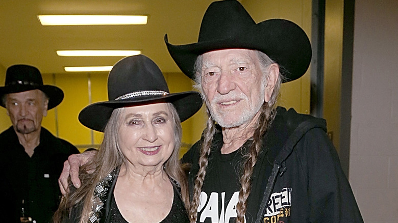 Bobbie and Willie Nelson in 2016 