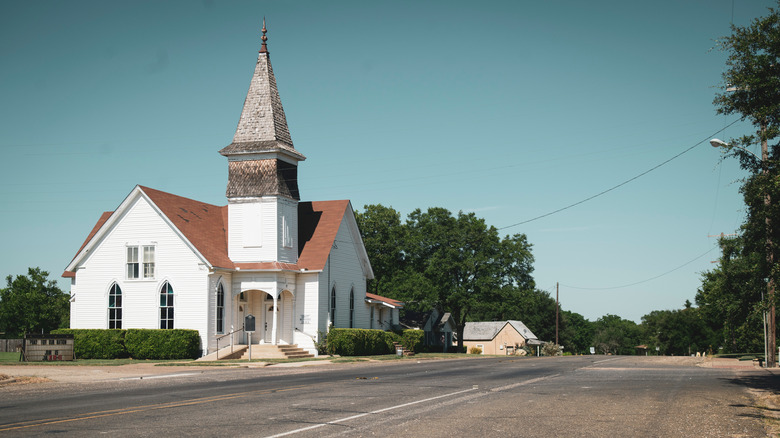 Church in Abbott, Texas 