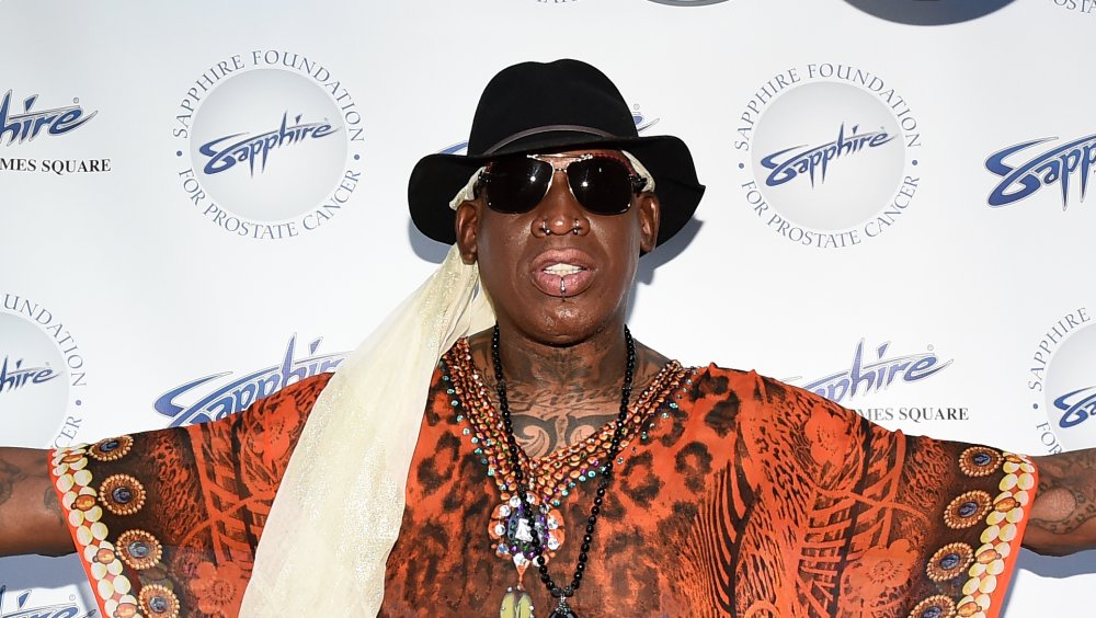 Showing Off' His $10,000 Wedding Gown, Dennis Rodman Uses His 'Do Anything  I Wanna Do' Mentality To Promote His Brand - The SportsRush