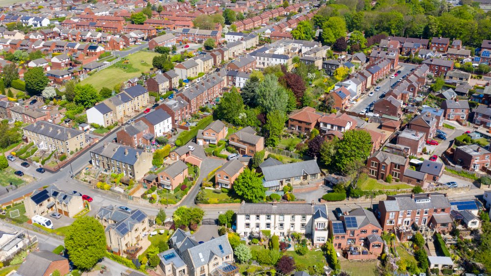 ossett aerial view