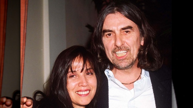 George Harrison and his wife Olivia Harrison