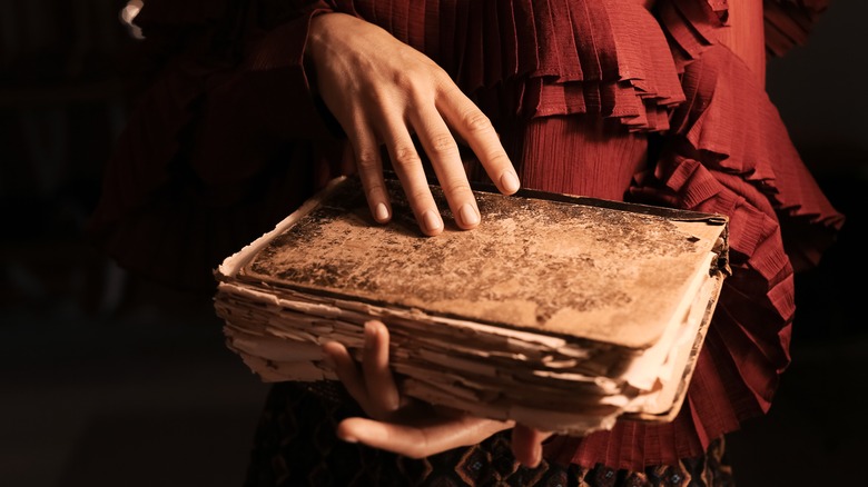 A magic spellbook