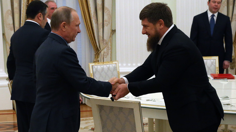 Kadyrov-Putin meeting