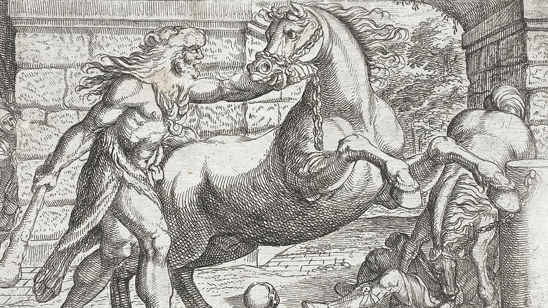 Hercules and the Mares of Diomedes