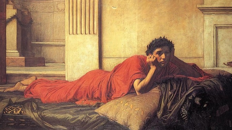 painting of remorseful nero