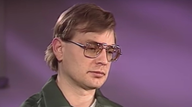 Jeffrey Dahmer being interviewed