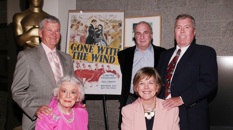 Mickey Kuhn and cast members from "Gone with the Wind" 