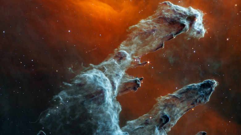 Pillars of Creation nebula image