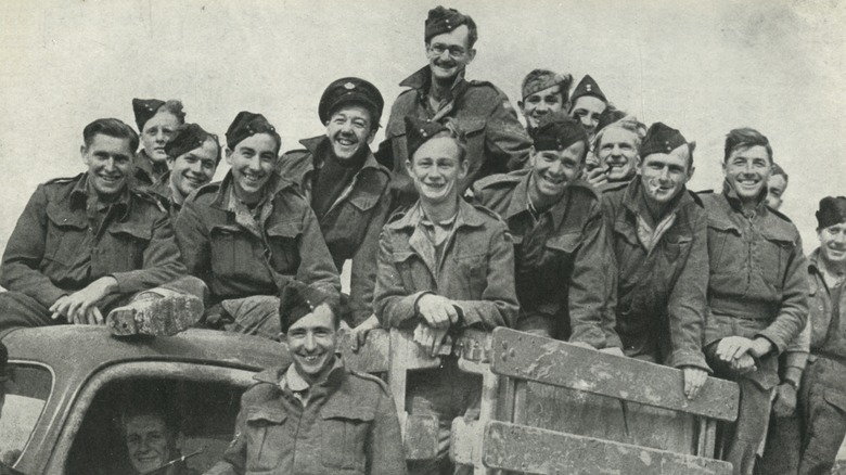 British R.A.F. troops, World War II