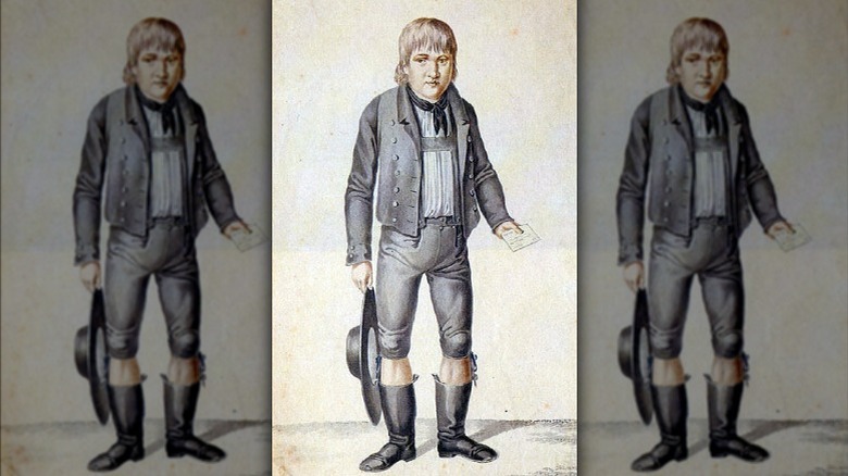 illustration of Kaspar Hauser