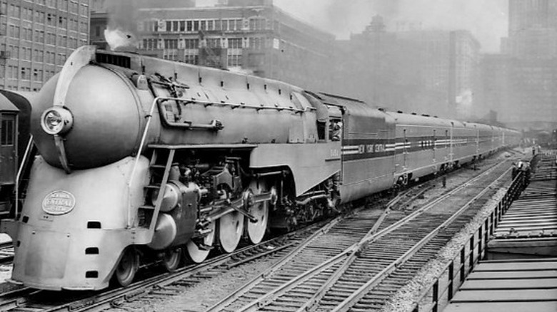 20th Century Limited steam train