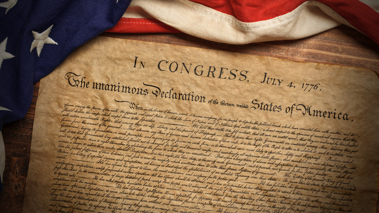 the declaration of independence