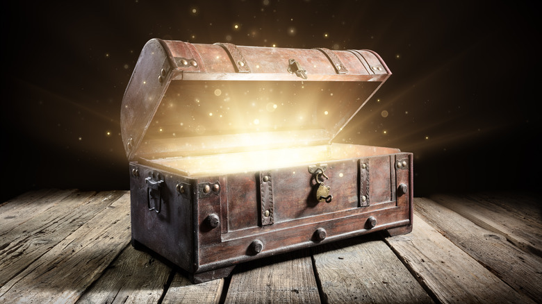 a treasure chest