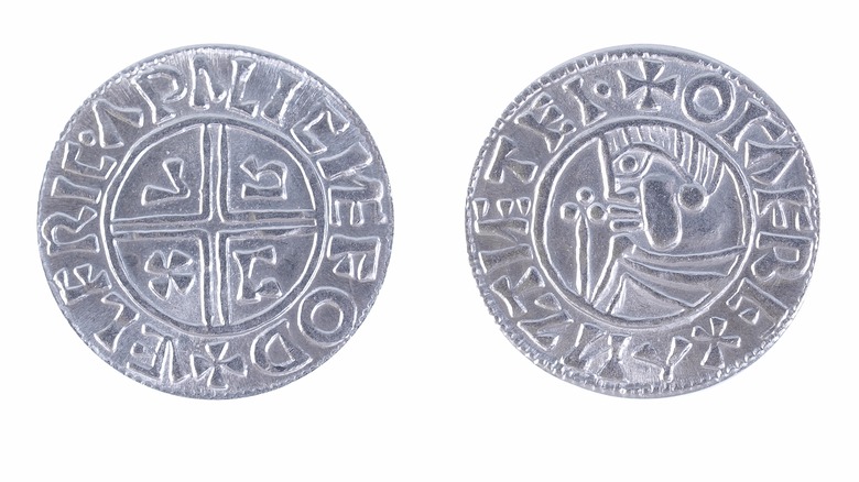 Replica viking coin