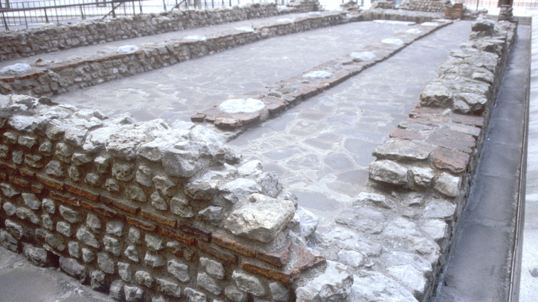 Reconstructed Temple of Mithras in London