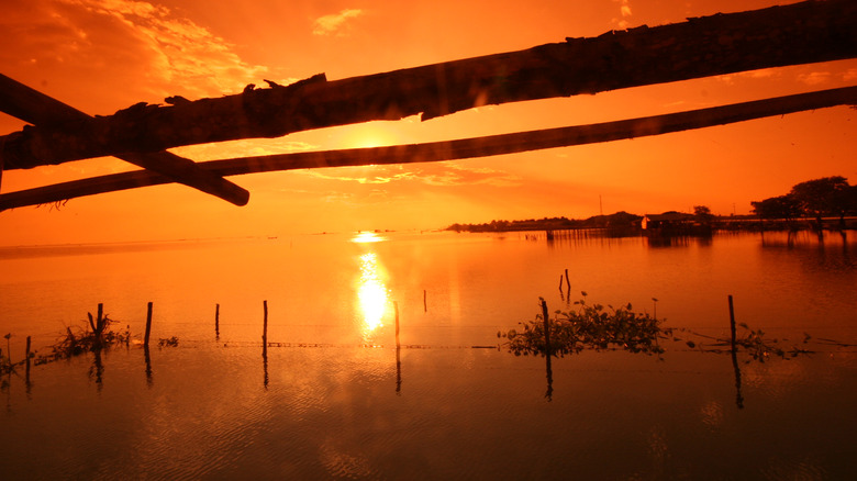 Sunset in Ciénaga